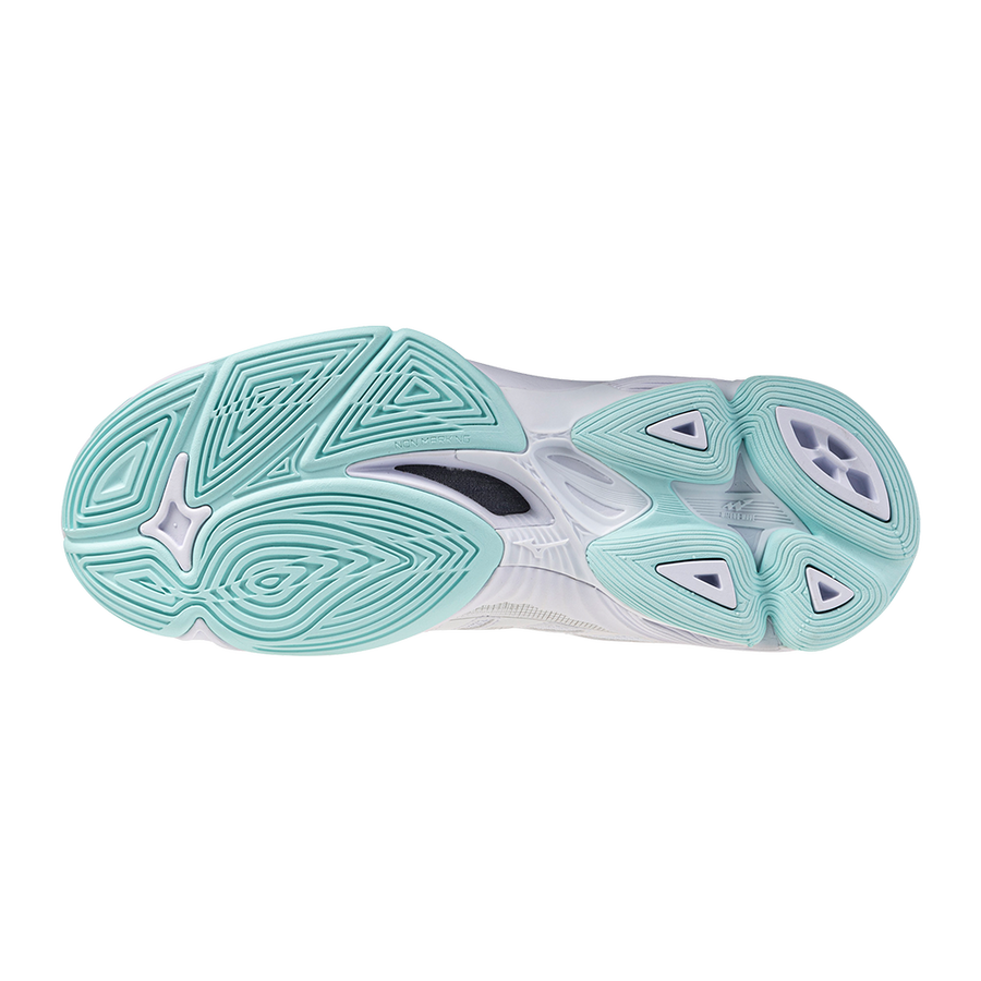 Mizuno WAVE VOLTAGE 2 White/Blue Tint